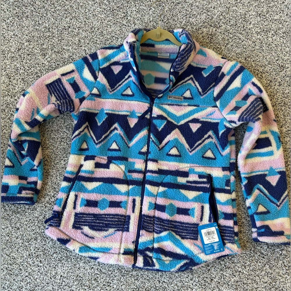 Columbia West Bend Full Zip, Size: XL
